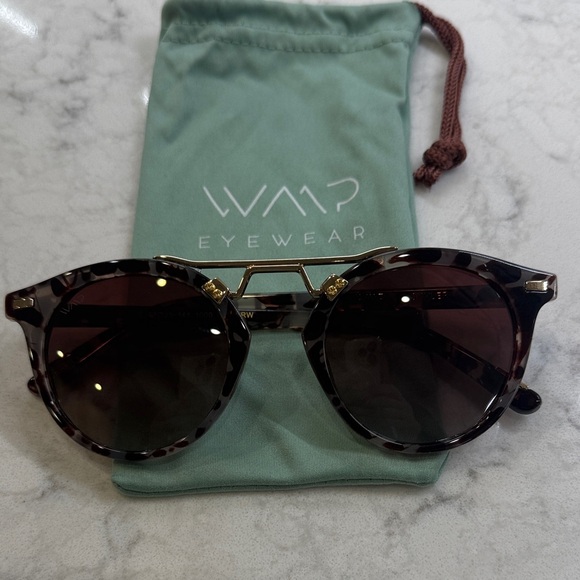 WMP Tortoise Sunglasses, Very trendy & cute!! - Picture 2 of 7